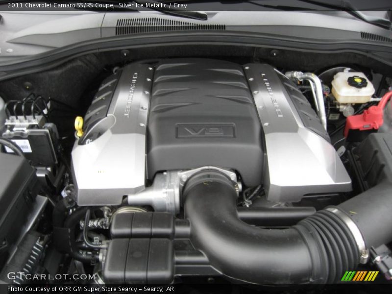 Silver Ice Metallic / Gray 2011 Chevrolet Camaro SS/RS Coupe