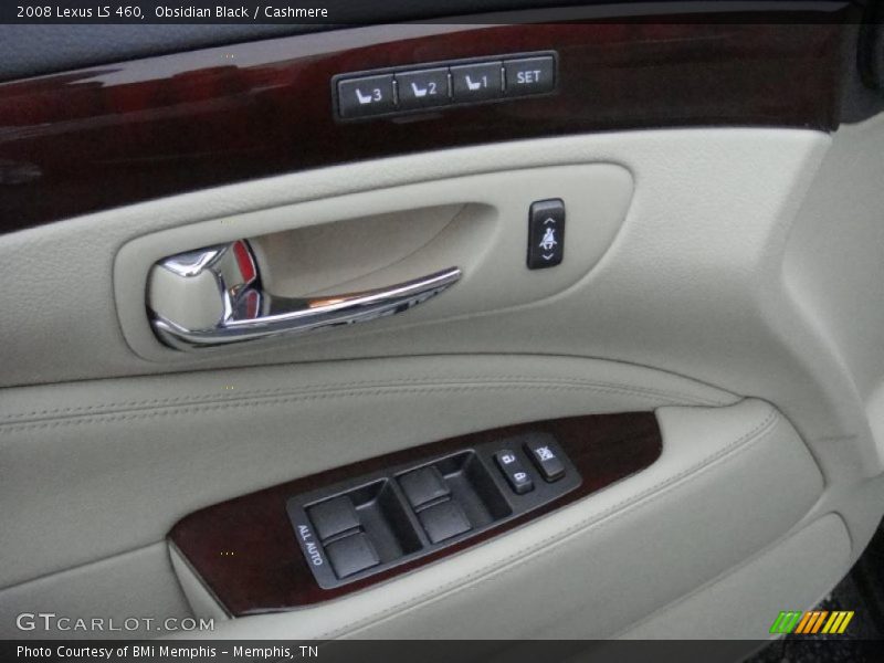 Obsidian Black / Cashmere 2008 Lexus LS 460