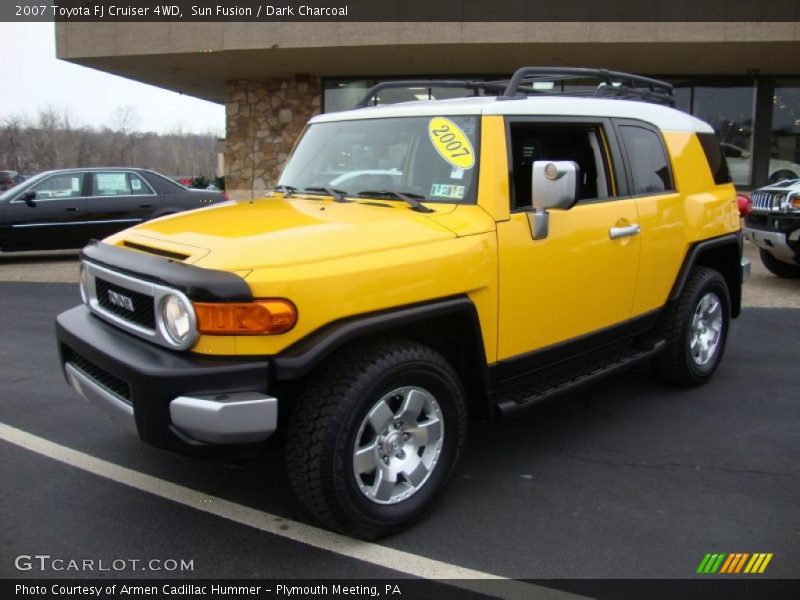 Sun Fusion / Dark Charcoal 2007 Toyota FJ Cruiser 4WD