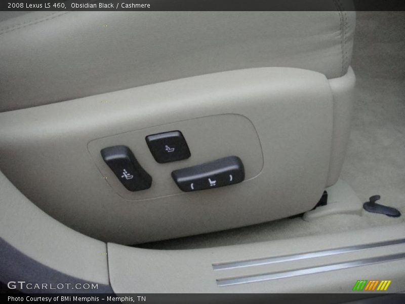 Obsidian Black / Cashmere 2008 Lexus LS 460