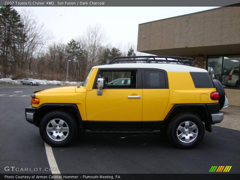 Sun Fusion / Dark Charcoal 2007 Toyota FJ Cruiser 4WD