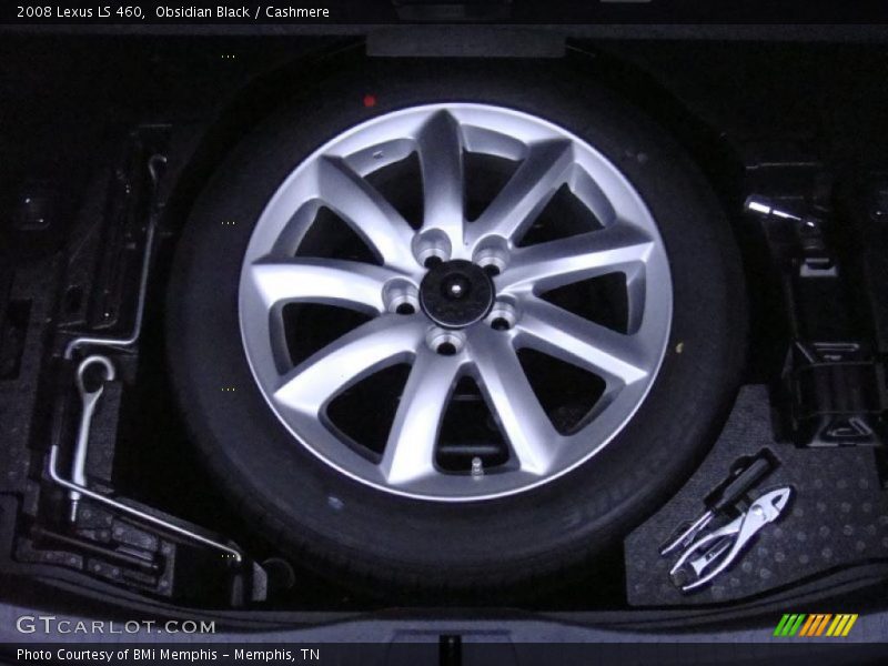 Obsidian Black / Cashmere 2008 Lexus LS 460