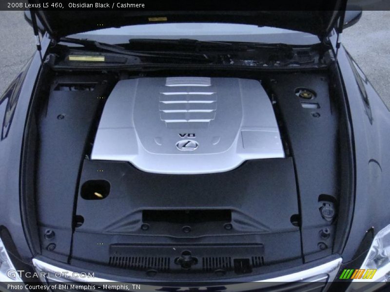 Obsidian Black / Cashmere 2008 Lexus LS 460