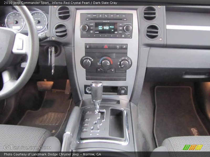 Inferno Red Crystal Pearl / Dark Slate Gray 2010 Jeep Commander Sport