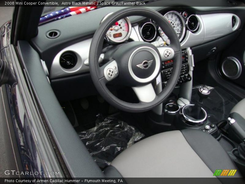 Dashboard of 2008 Cooper Convertible