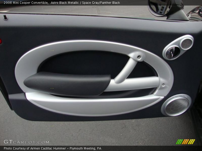 Astro Black Metallic / Space Gray/Panther Black 2008 Mini Cooper Convertible