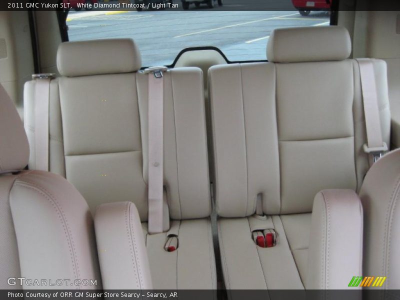 White Diamond Tintcoat / Light Tan 2011 GMC Yukon SLT