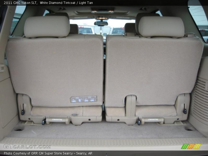 White Diamond Tintcoat / Light Tan 2011 GMC Yukon SLT