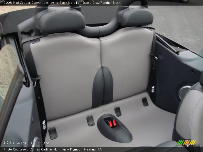 Astro Black Metallic / Space Gray/Panther Black 2008 Mini Cooper Convertible