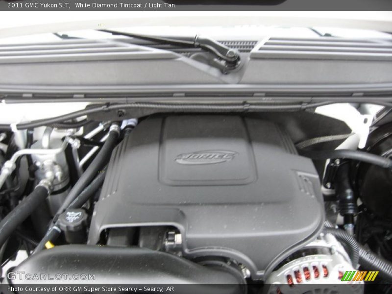 White Diamond Tintcoat / Light Tan 2011 GMC Yukon SLT