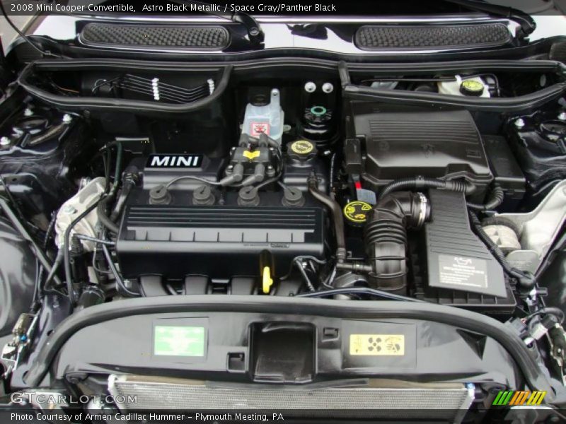  2008 Cooper Convertible Engine - 1.6 Liter SOHC 16V 4 Cylinder