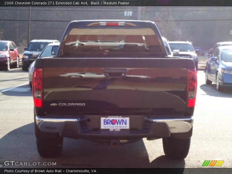 Black / Medium Pewter 2006 Chevrolet Colorado Z71 Extended Cab 4x4