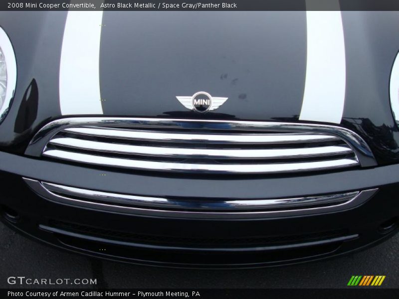 Astro Black Metallic / Space Gray/Panther Black 2008 Mini Cooper Convertible