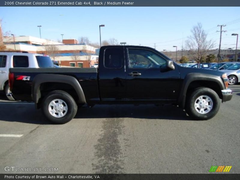 Black / Medium Pewter 2006 Chevrolet Colorado Z71 Extended Cab 4x4