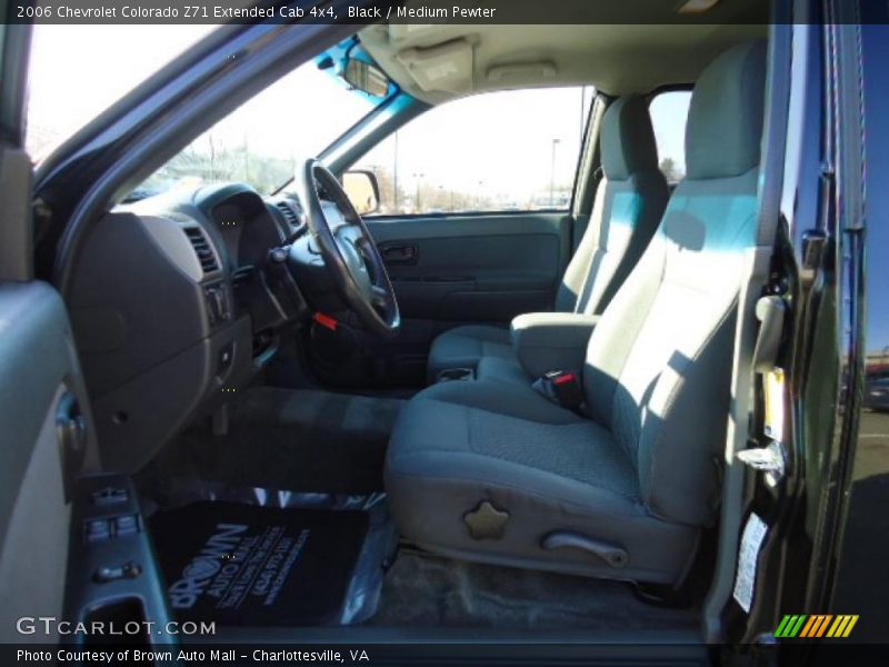 Black / Medium Pewter 2006 Chevrolet Colorado Z71 Extended Cab 4x4