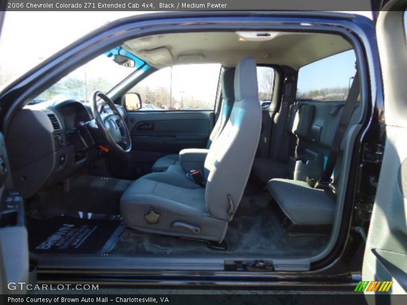 Black / Medium Pewter 2006 Chevrolet Colorado Z71 Extended Cab 4x4