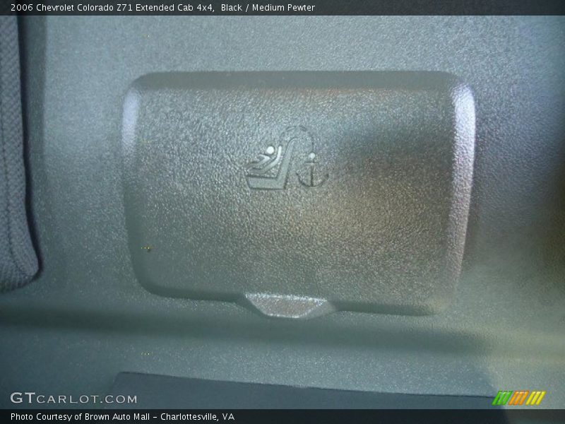 Black / Medium Pewter 2006 Chevrolet Colorado Z71 Extended Cab 4x4