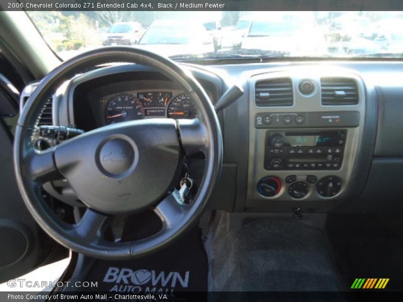 Black / Medium Pewter 2006 Chevrolet Colorado Z71 Extended Cab 4x4
