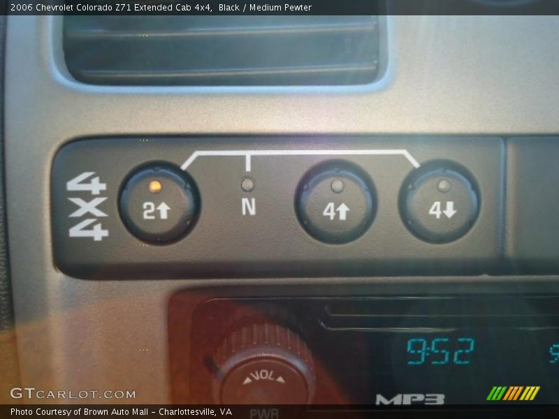 Black / Medium Pewter 2006 Chevrolet Colorado Z71 Extended Cab 4x4