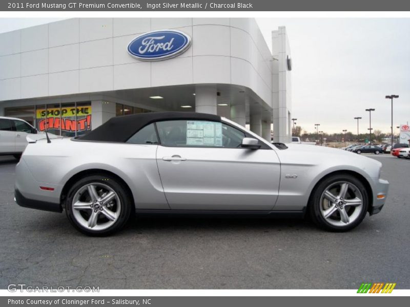  2011 Mustang GT Premium Convertible Ingot Silver Metallic