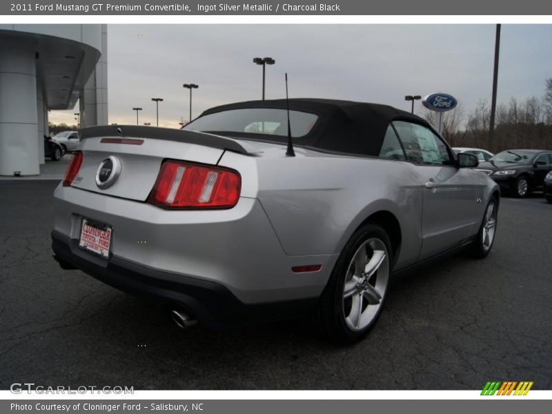  2011 Mustang GT Premium Convertible Ingot Silver Metallic