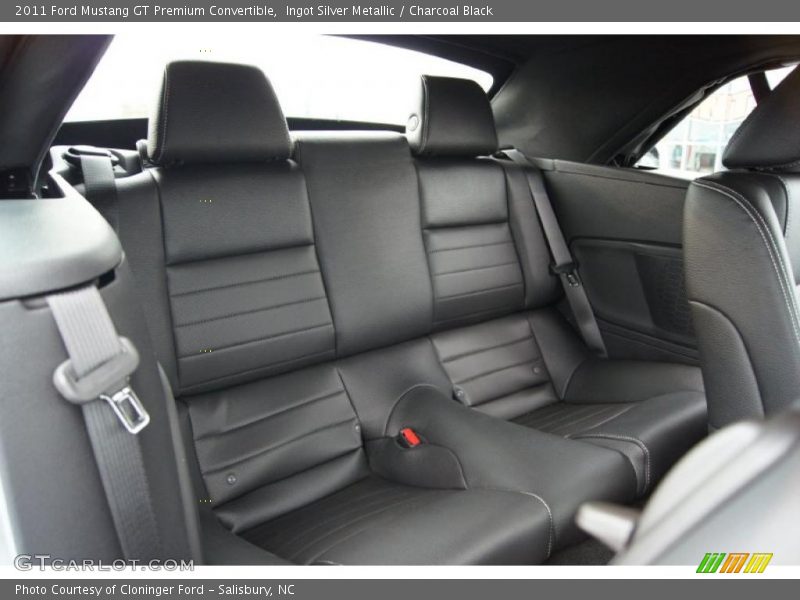  2011 Mustang GT Premium Convertible Charcoal Black Interior
