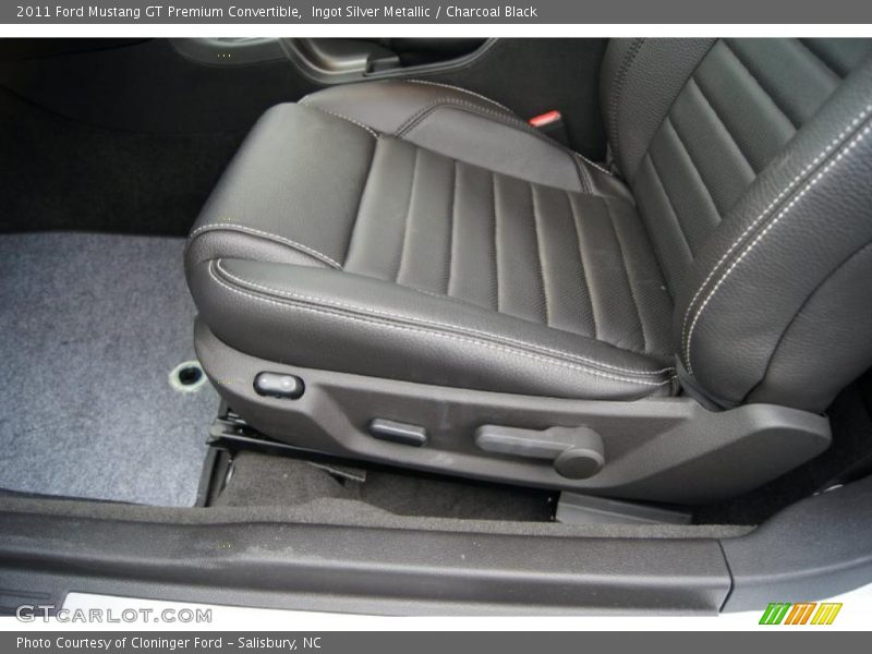  2011 Mustang GT Premium Convertible Charcoal Black Interior