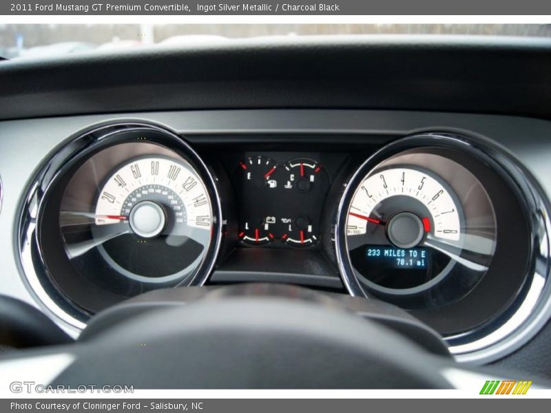  2011 Mustang GT Premium Convertible GT Premium Convertible Gauges