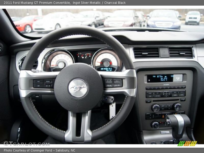 Dashboard of 2011 Mustang GT Premium Convertible