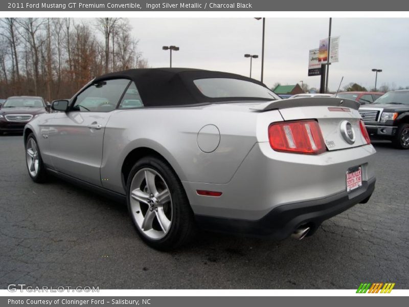  2011 Mustang GT Premium Convertible Ingot Silver Metallic