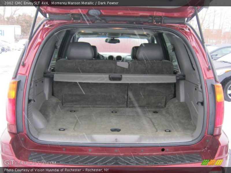 Monterey Maroon Metallic / Dark Pewter 2002 GMC Envoy SLT 4x4