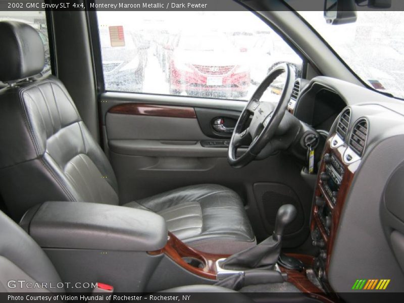 Monterey Maroon Metallic / Dark Pewter 2002 GMC Envoy SLT 4x4