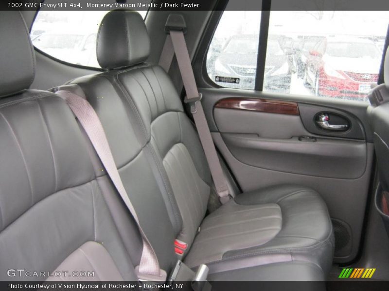 Monterey Maroon Metallic / Dark Pewter 2002 GMC Envoy SLT 4x4