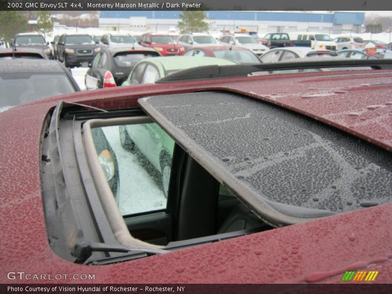 Monterey Maroon Metallic / Dark Pewter 2002 GMC Envoy SLT 4x4