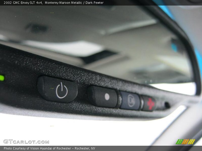 Monterey Maroon Metallic / Dark Pewter 2002 GMC Envoy SLT 4x4