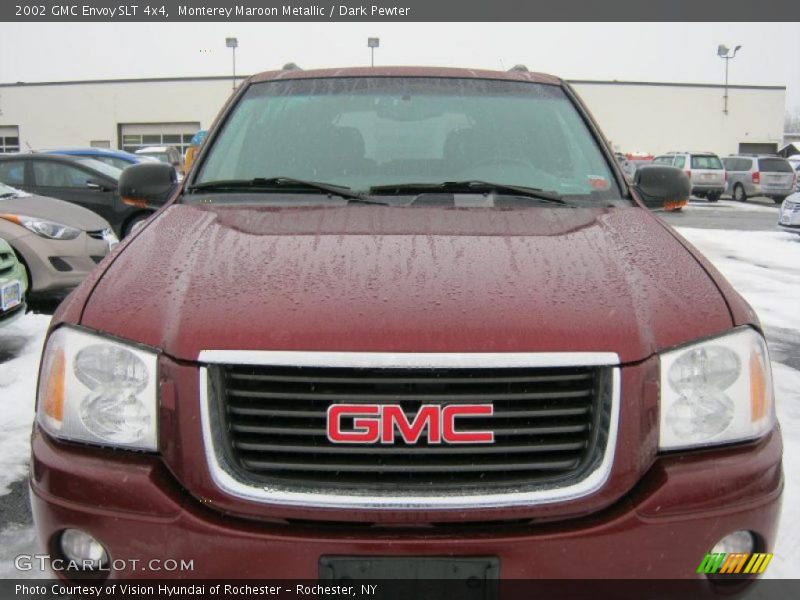 Monterey Maroon Metallic / Dark Pewter 2002 GMC Envoy SLT 4x4