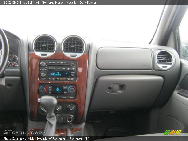 Monterey Maroon Metallic / Dark Pewter 2002 GMC Envoy SLT 4x4