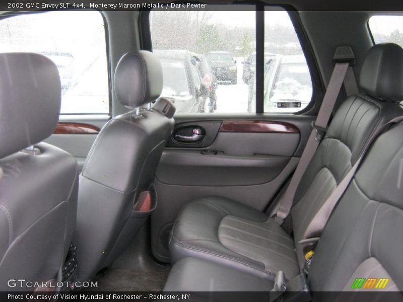 Monterey Maroon Metallic / Dark Pewter 2002 GMC Envoy SLT 4x4