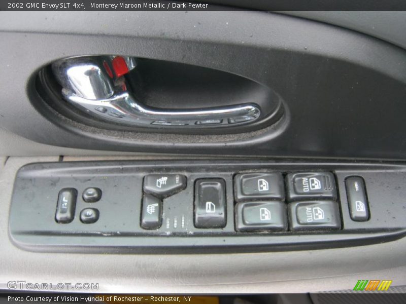 Monterey Maroon Metallic / Dark Pewter 2002 GMC Envoy SLT 4x4