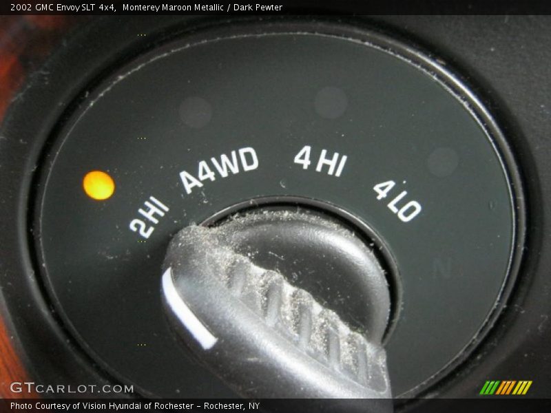 Monterey Maroon Metallic / Dark Pewter 2002 GMC Envoy SLT 4x4