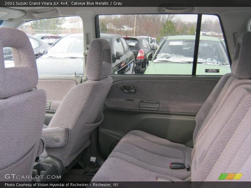 Catseye Blue Metallic / Gray 2001 Suzuki Grand Vitara JLX 4x4