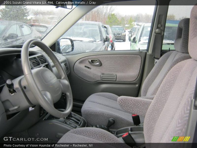  2001 Grand Vitara JLX 4x4 Gray Interior