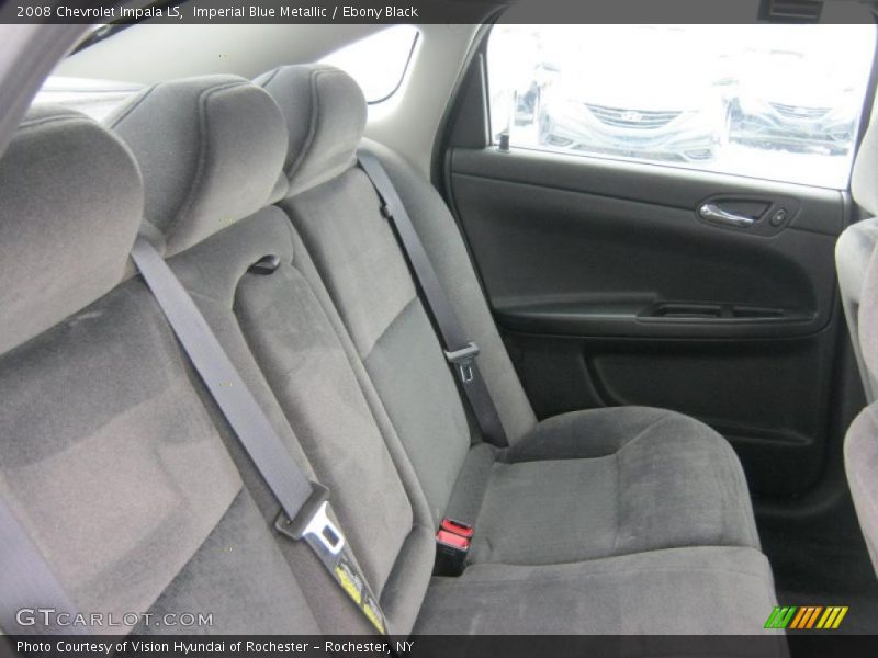 Imperial Blue Metallic / Ebony Black 2008 Chevrolet Impala LS