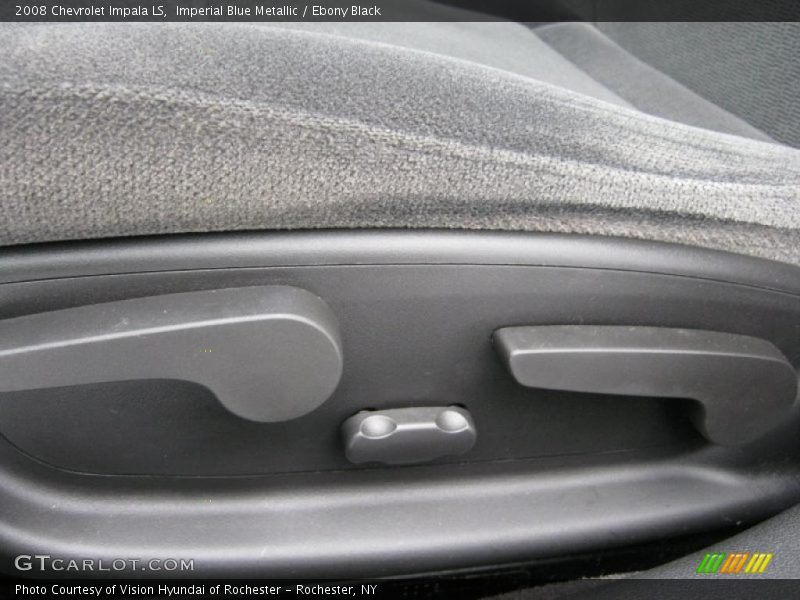 Imperial Blue Metallic / Ebony Black 2008 Chevrolet Impala LS