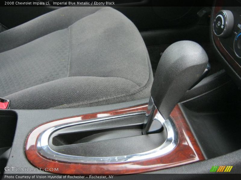 Imperial Blue Metallic / Ebony Black 2008 Chevrolet Impala LS