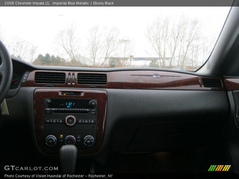 Imperial Blue Metallic / Ebony Black 2008 Chevrolet Impala LS