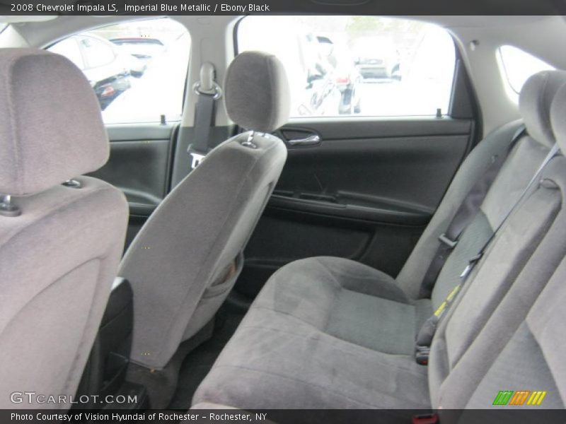 Imperial Blue Metallic / Ebony Black 2008 Chevrolet Impala LS