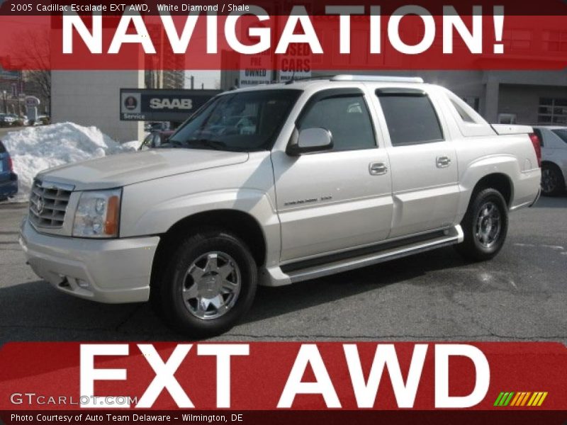 White Diamond / Shale 2005 Cadillac Escalade EXT AWD