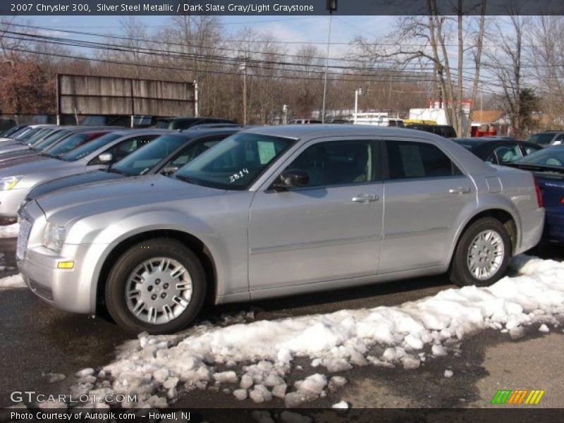 Silver Steel Metallic / Dark Slate Gray/Light Graystone 2007 Chrysler 300