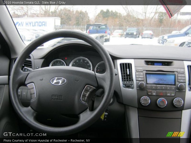 Slate Blue / Gray 2010 Hyundai Sonata GLS